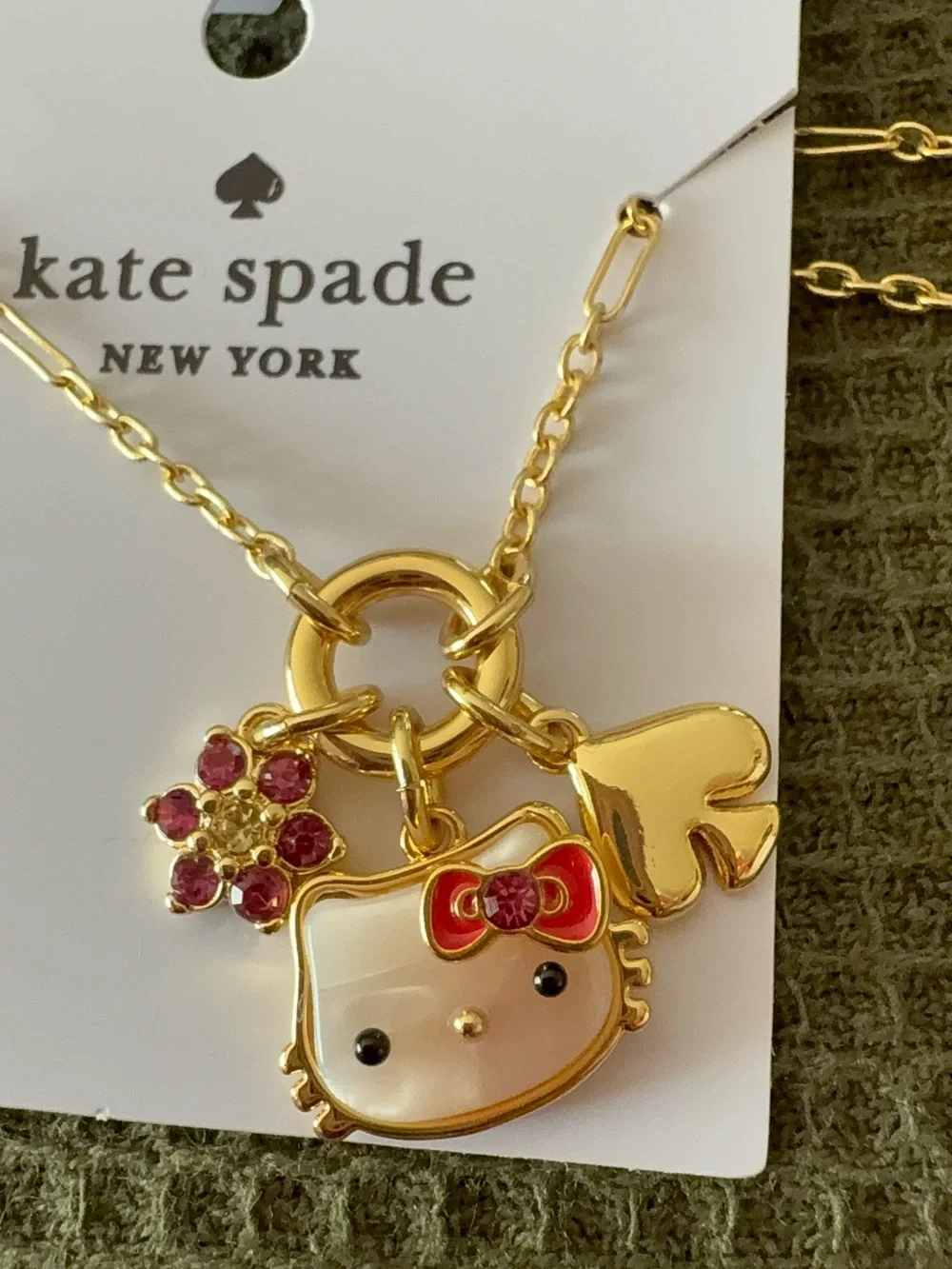 Hello Kitty X Kate Spade New York Charm Pendant